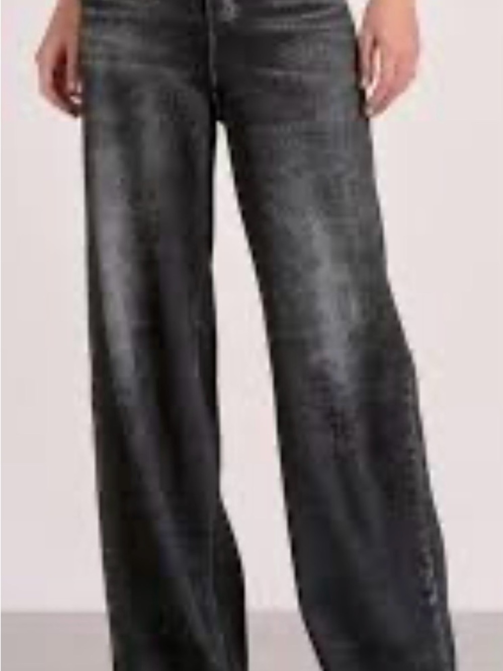 Elan Black Wide-Leg Women’s Jeans-        Joy Sweatpant Jean - Scout +
Rebel